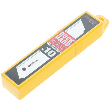Tajima Rock Hard Solid Blades Compatible with Snap-Off Cutter Knives and Scrapers 25MM 10 piece pack set